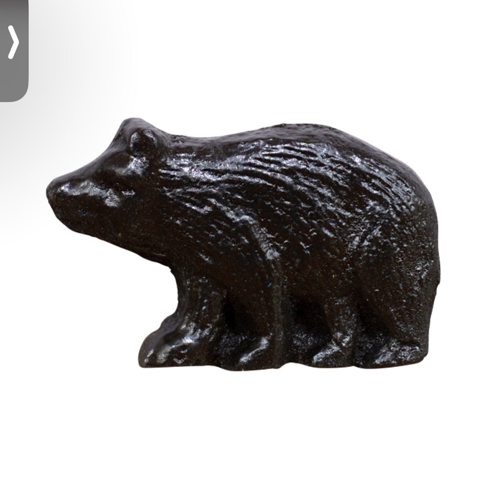 Rustic Lodge
Black Bear 
Cast Iron 
Drawer Pull 
Cabinet Pull 
Set of 12!
